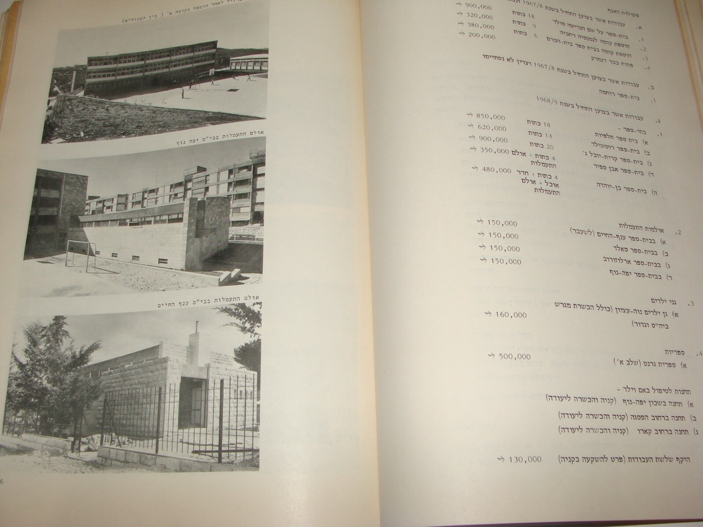 Report Jewish Israel Israeli Hebrew Jerusalem Municipality Post Six Day War 1969