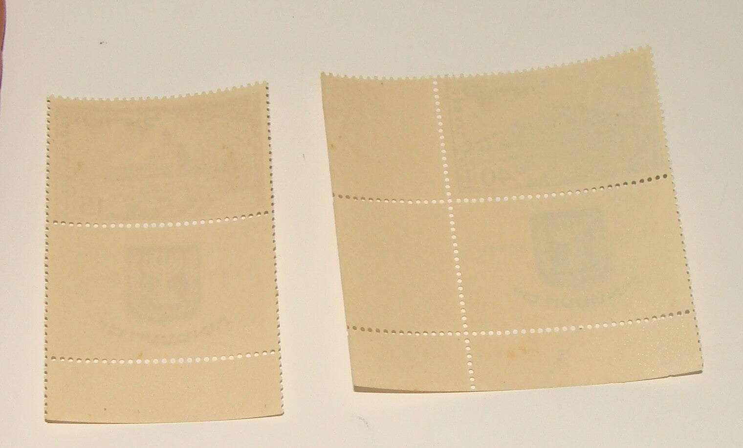 Stamp Israel 1951 Independence Day Scott 46-47 Bale 50-51 Set MNH