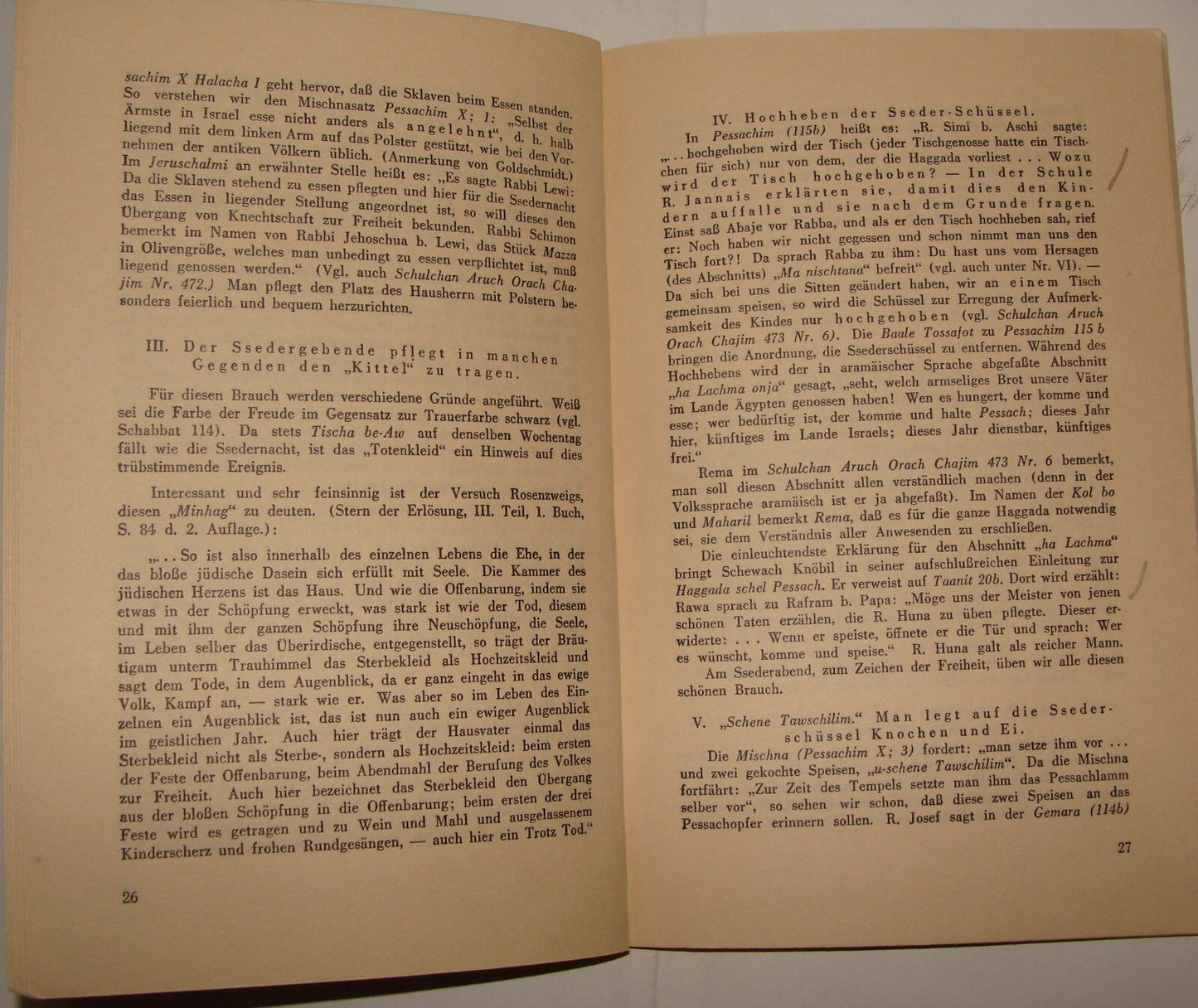 Germany Jewish Judaica 1936   Hamburg Passover Mizrachi Zionist Religious Youth