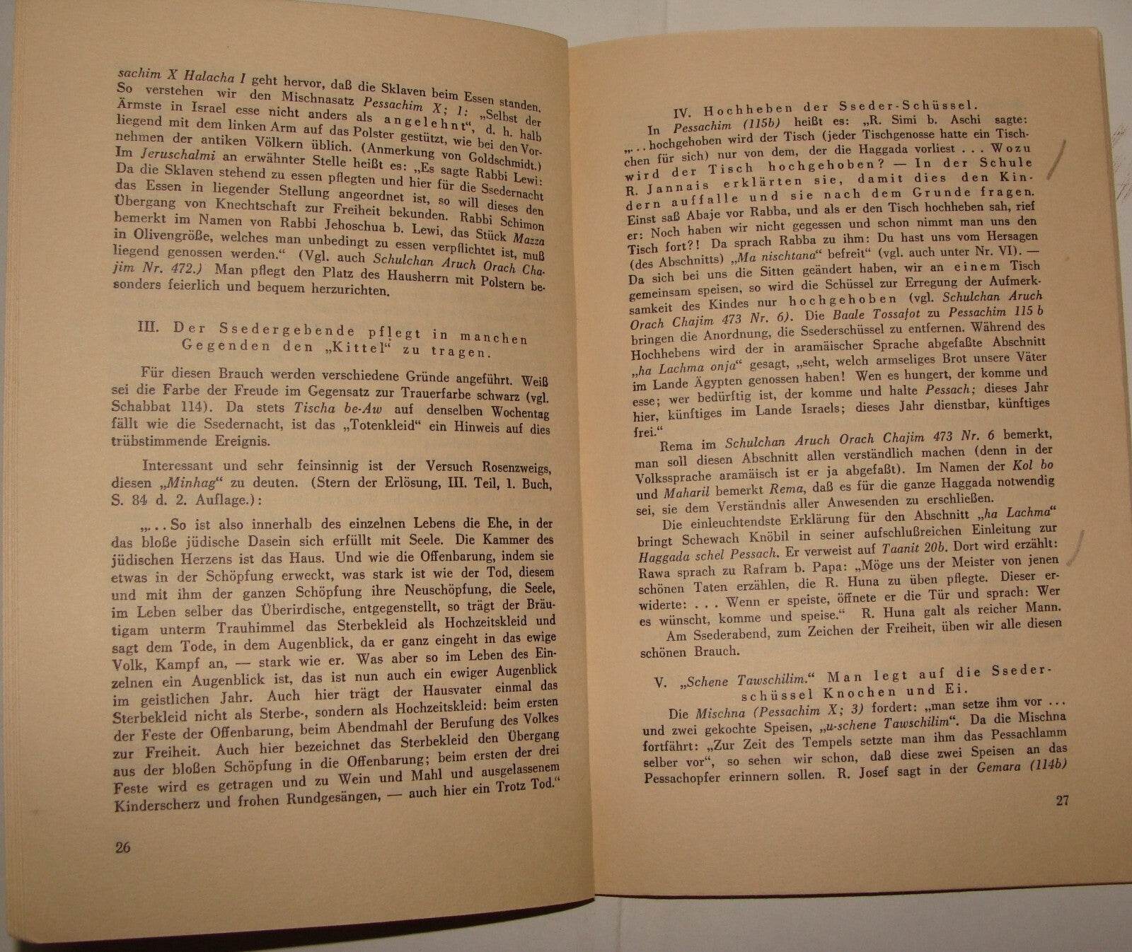 Germany Jewish Judaica 1936   Hamburg Passover Mizrachi Zionist Religious Youth