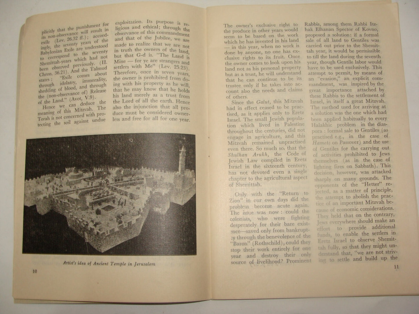 Booklet Jewish Judaica 1951 Israel Israeli Zionist Youth Diaspora Jews Immigrant