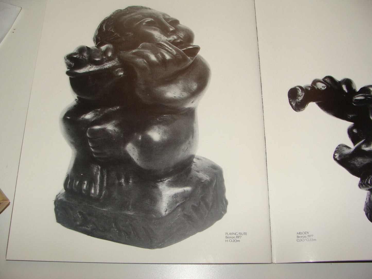 Booklet Jewish Judaica Israel Israeli Artist DANIEL KAFRI Art Sculpture