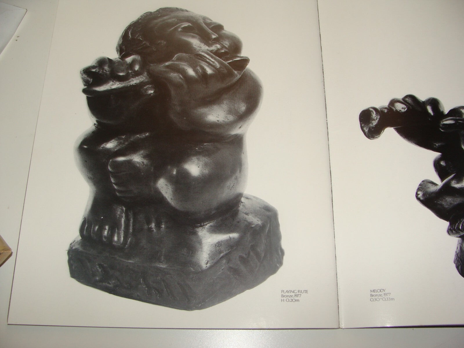 Booklet Jewish Judaica Israel Israeli Artist DANIEL KAFRI Art Sculpture