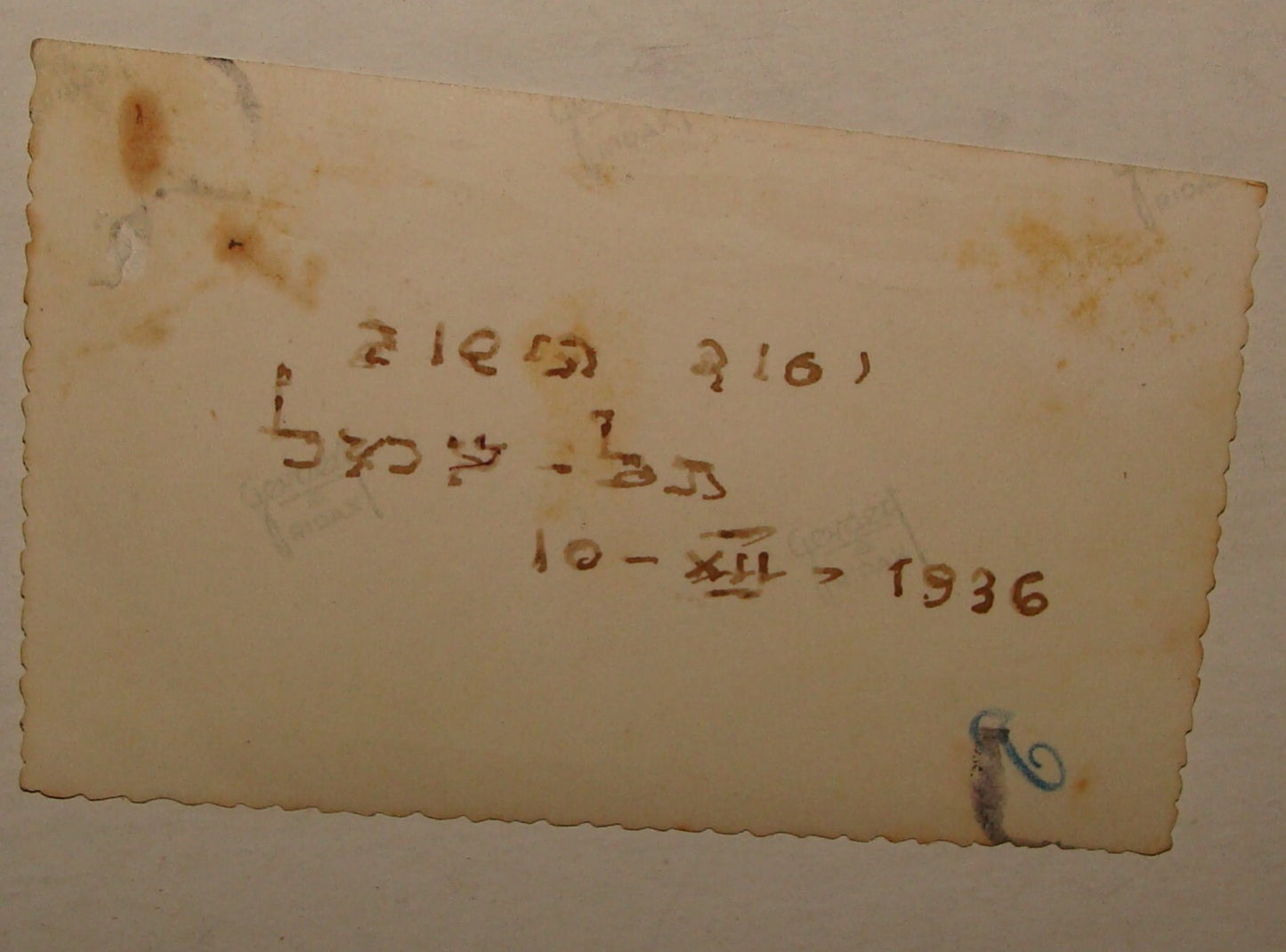 Photo Palestine Jewish 1936 Israel Kibbutz Nir David Establishment Police Notrim