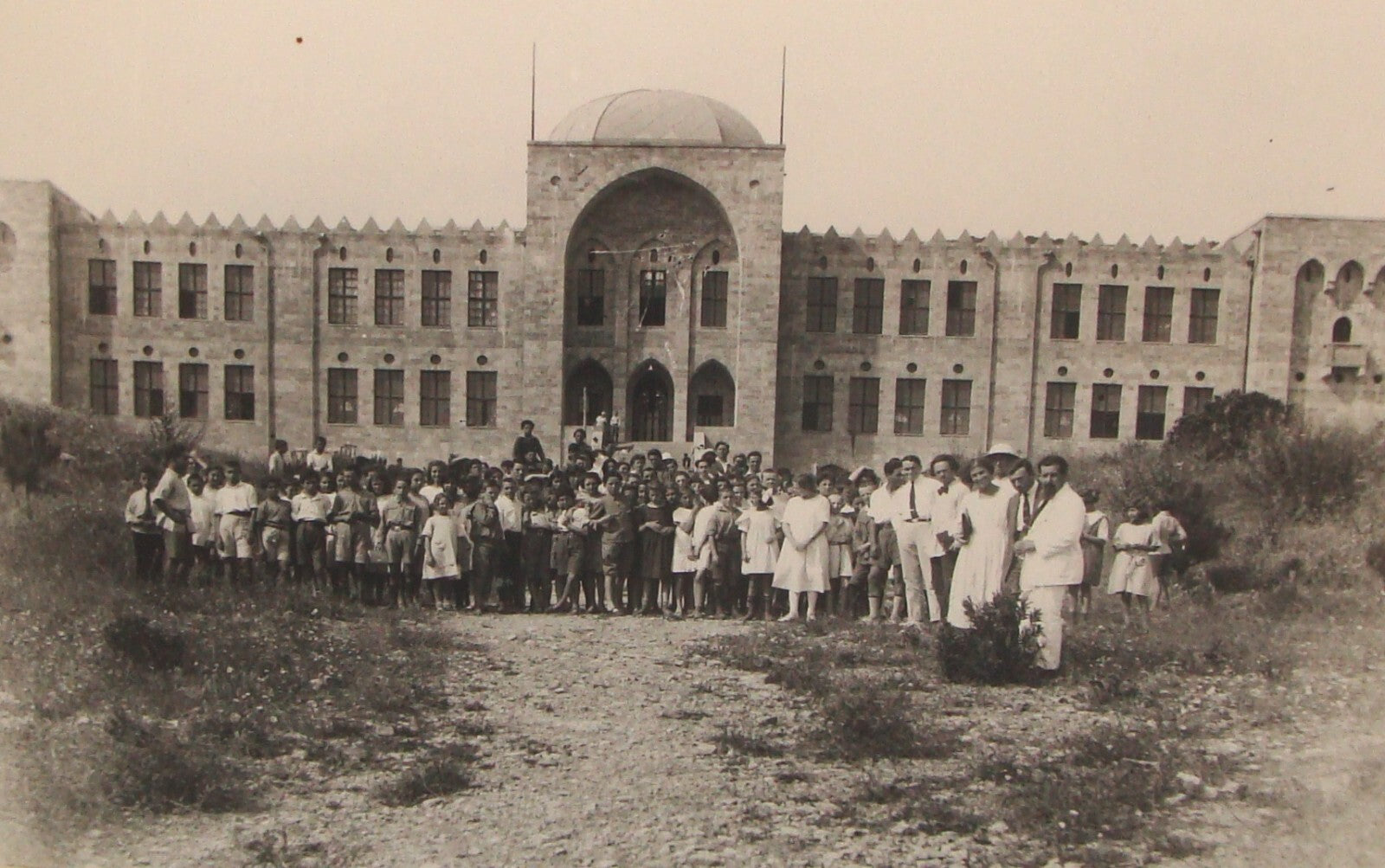 Photo Print, c. 1925 Jewish Judaica Palestine Israel Haifa Technion Opening