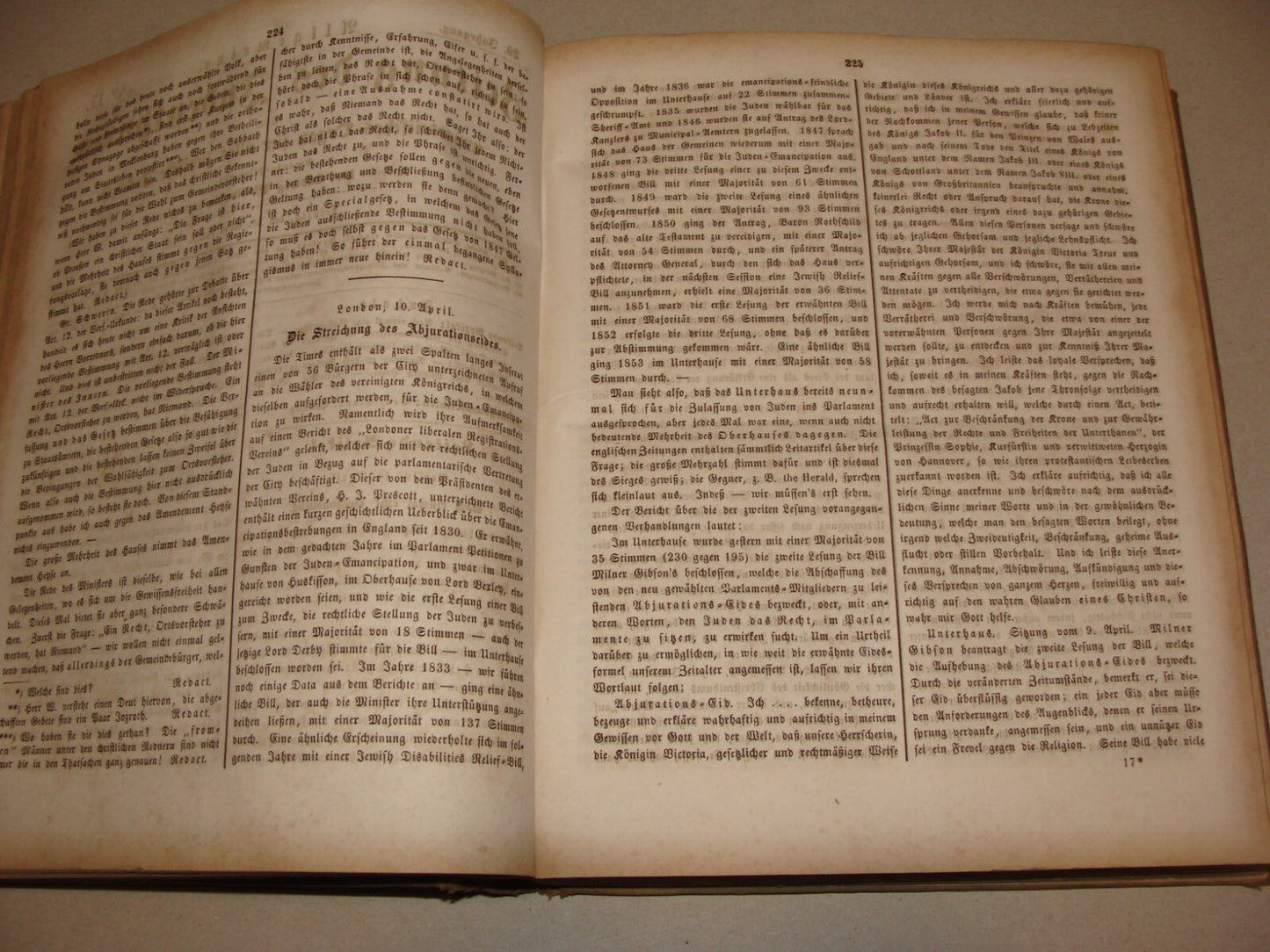 Germany Newspaper Jewish Book Judaica German Leipzig COMPLETE YEAR X52 ISSUES