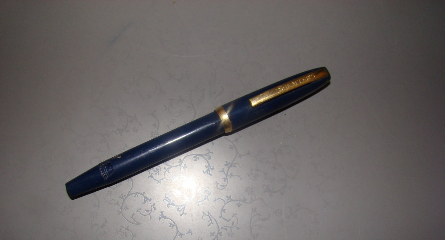Sheaffer's fountain pen blue