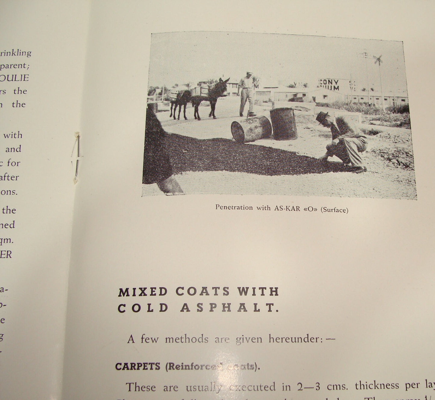 Ad Palestine Israel Israeli AS-KAR Road Construction Company Brochure Haifa