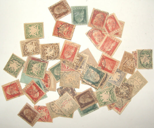 Germany German Stamp Stamps Lot Bayern