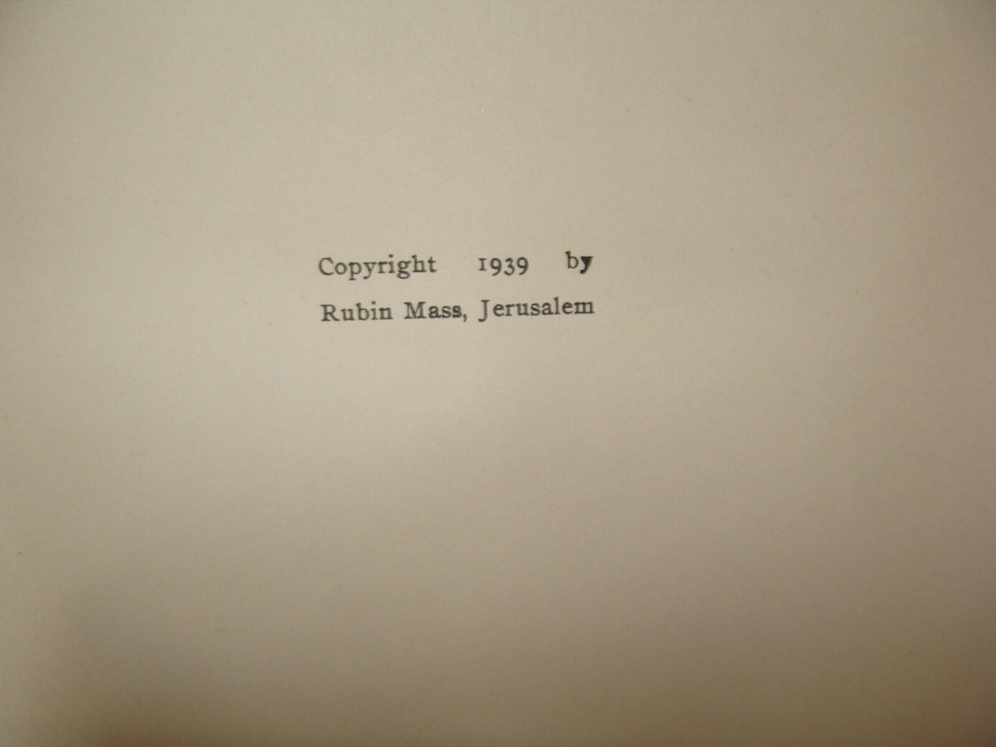 Book Jewish Judaica 1939 Poland Polish Jews Economical Social History Hebrew