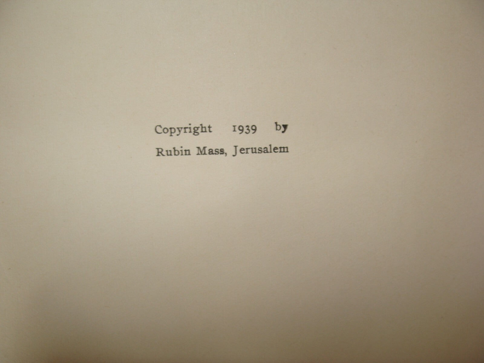 Book Jewish Judaica 1939 Poland Polish Jews Economical Social History Hebrew