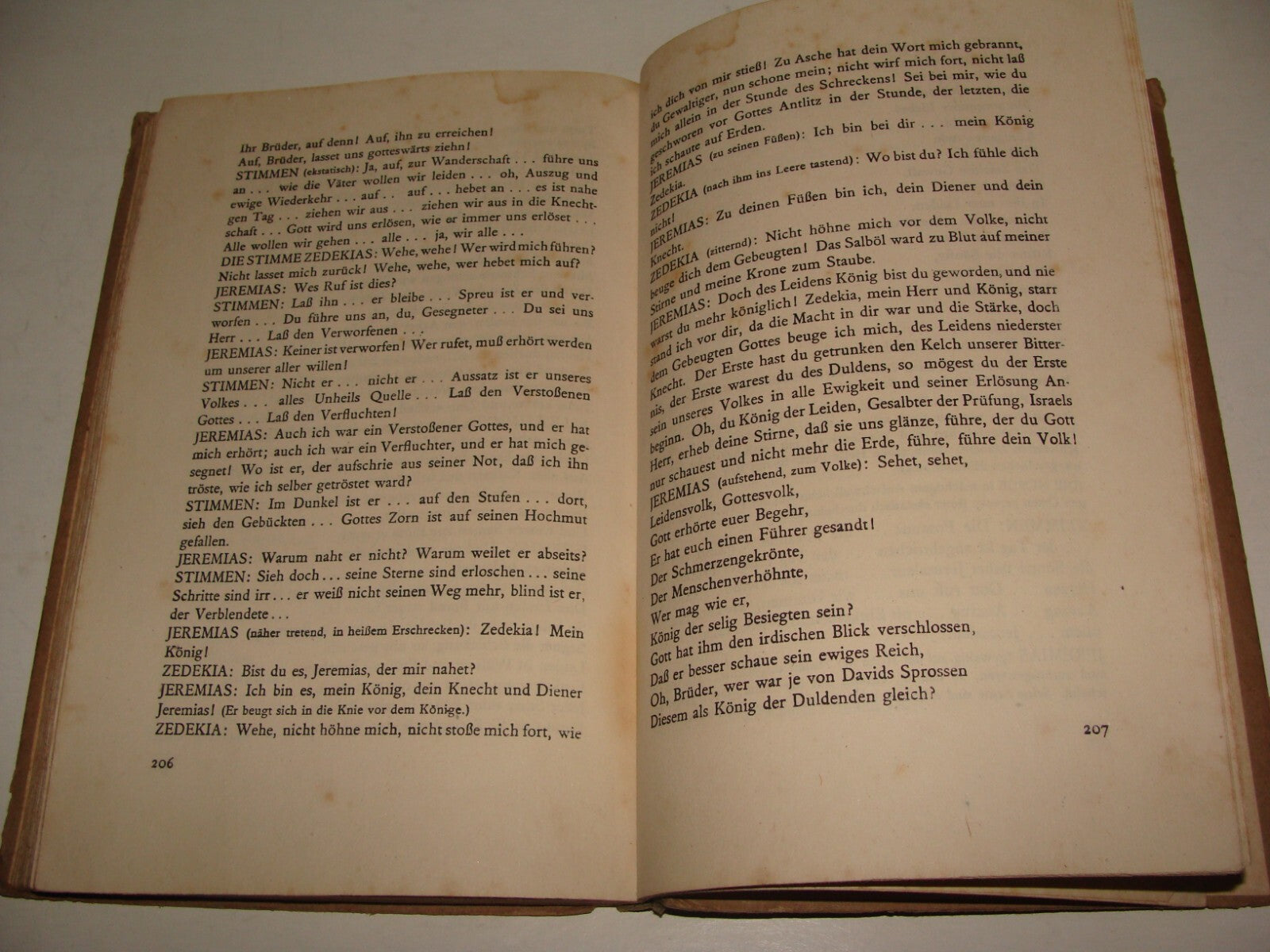 Germany Book Jewish Judaica German Leipzig 1919 Stefan Zweig Jeremias