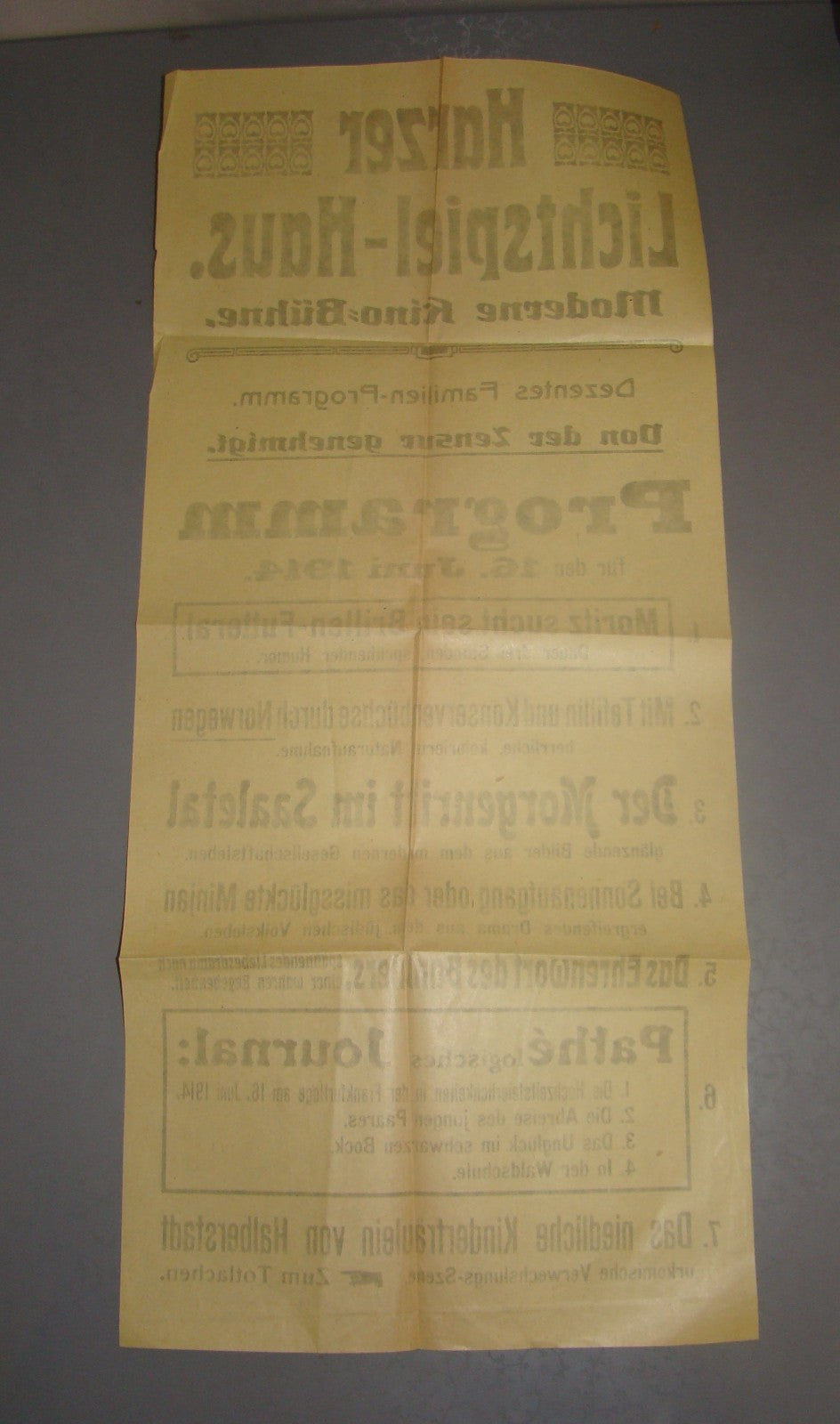 Germany Letter Jewish Judaica Antique 1914 Halberstadt Jews Judische Culture WW1