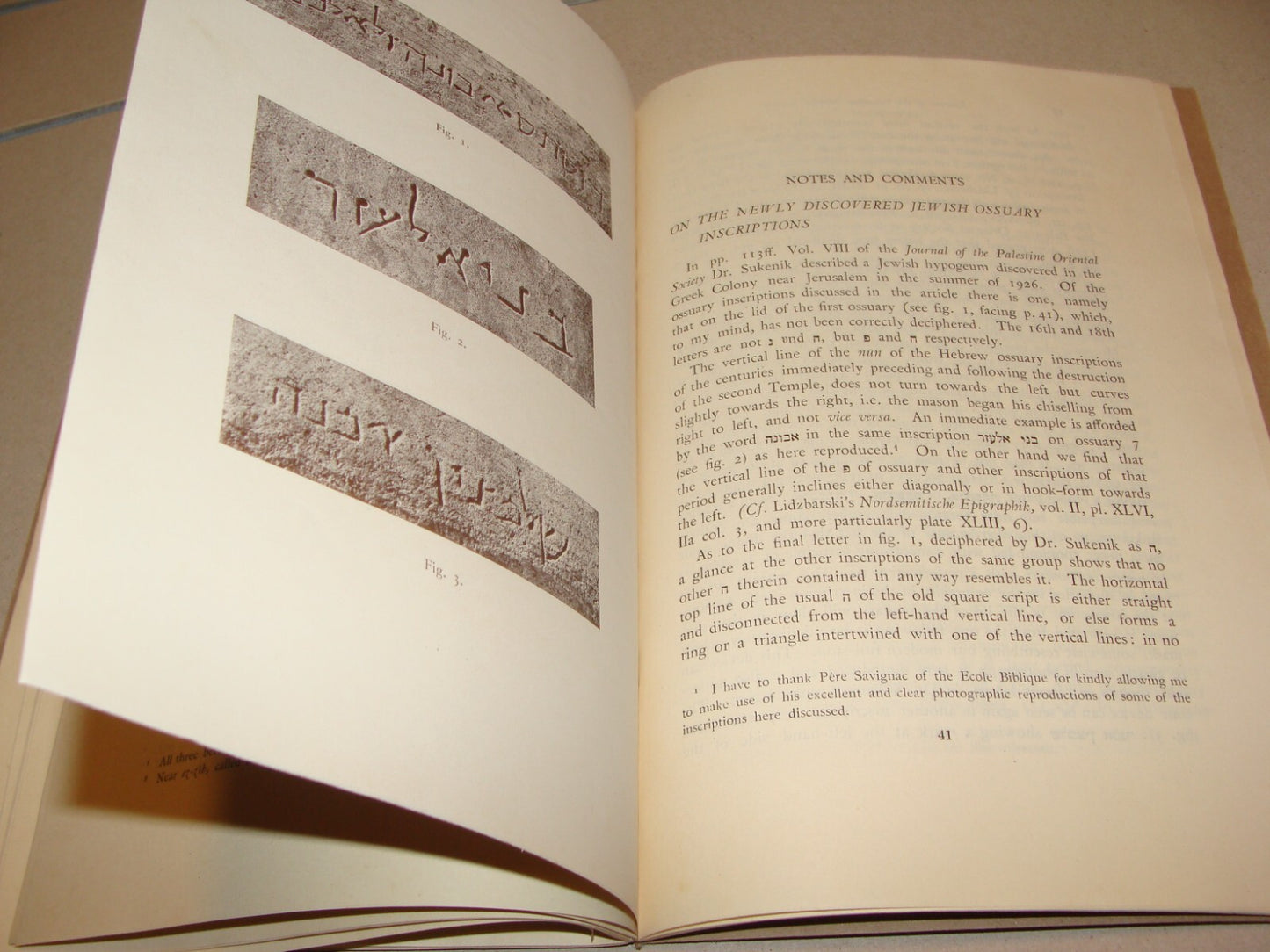$ Journal Palestine 1929 Israel Oriental Society x2 Jewish Judaica
