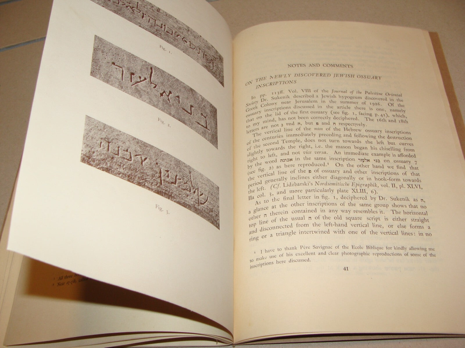 $ Journal Palestine 1929 Israel Oriental Society x2 Jewish Judaica