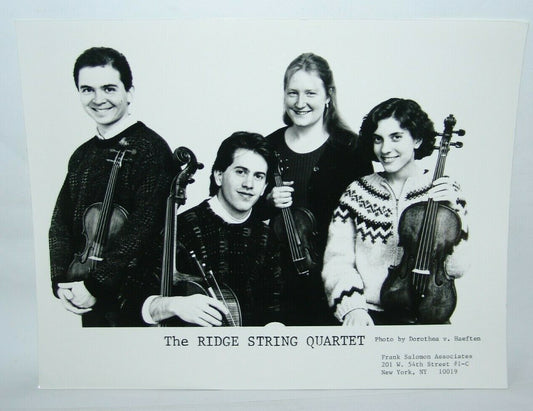 1991 The Ridge String Quartet Musical artists Press Photo