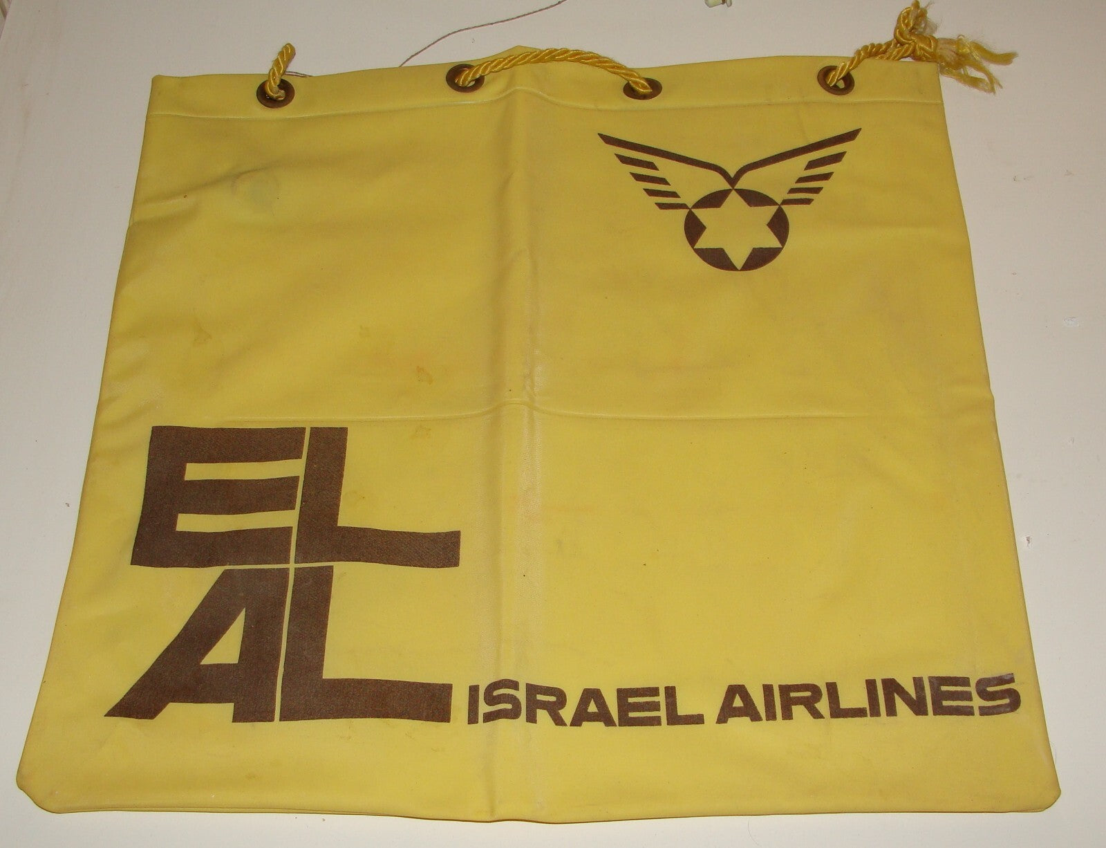 EL AL Israel Israeli Airlines Vintage Bag