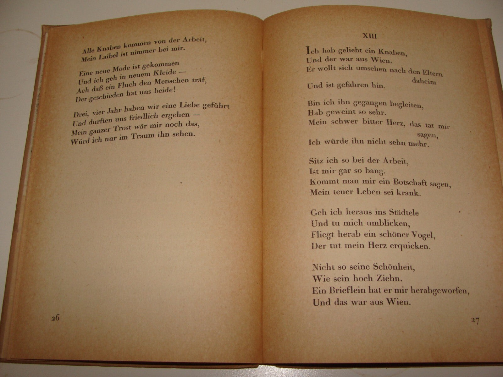 Germany Book Jewish Judaica 1920 German Poetry Poems Songs Book Ludwig Strauss