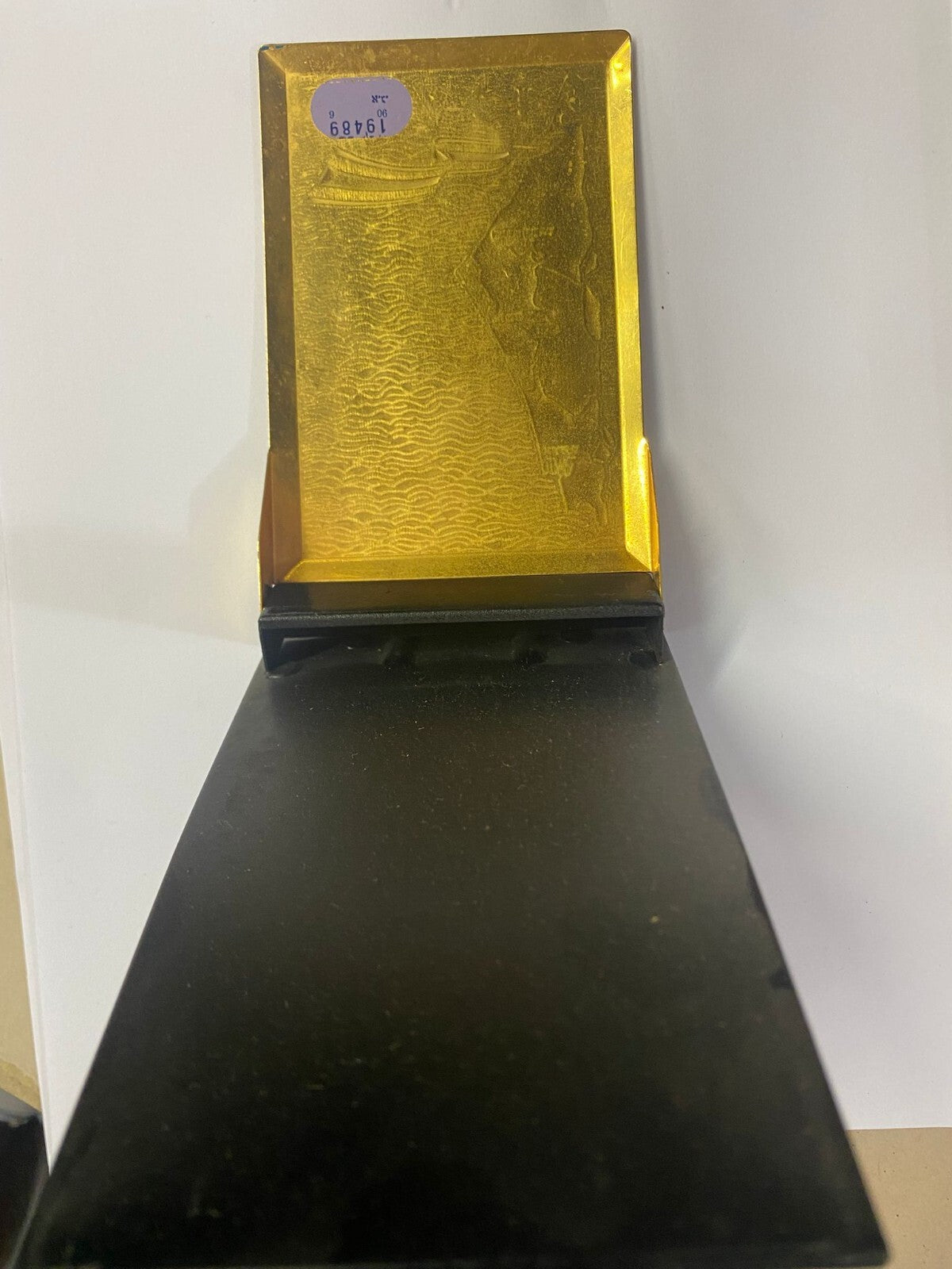 Map Jewish Judaica PRE 1967 Israel Israeli Notebook Cover Art Gilt Vintage