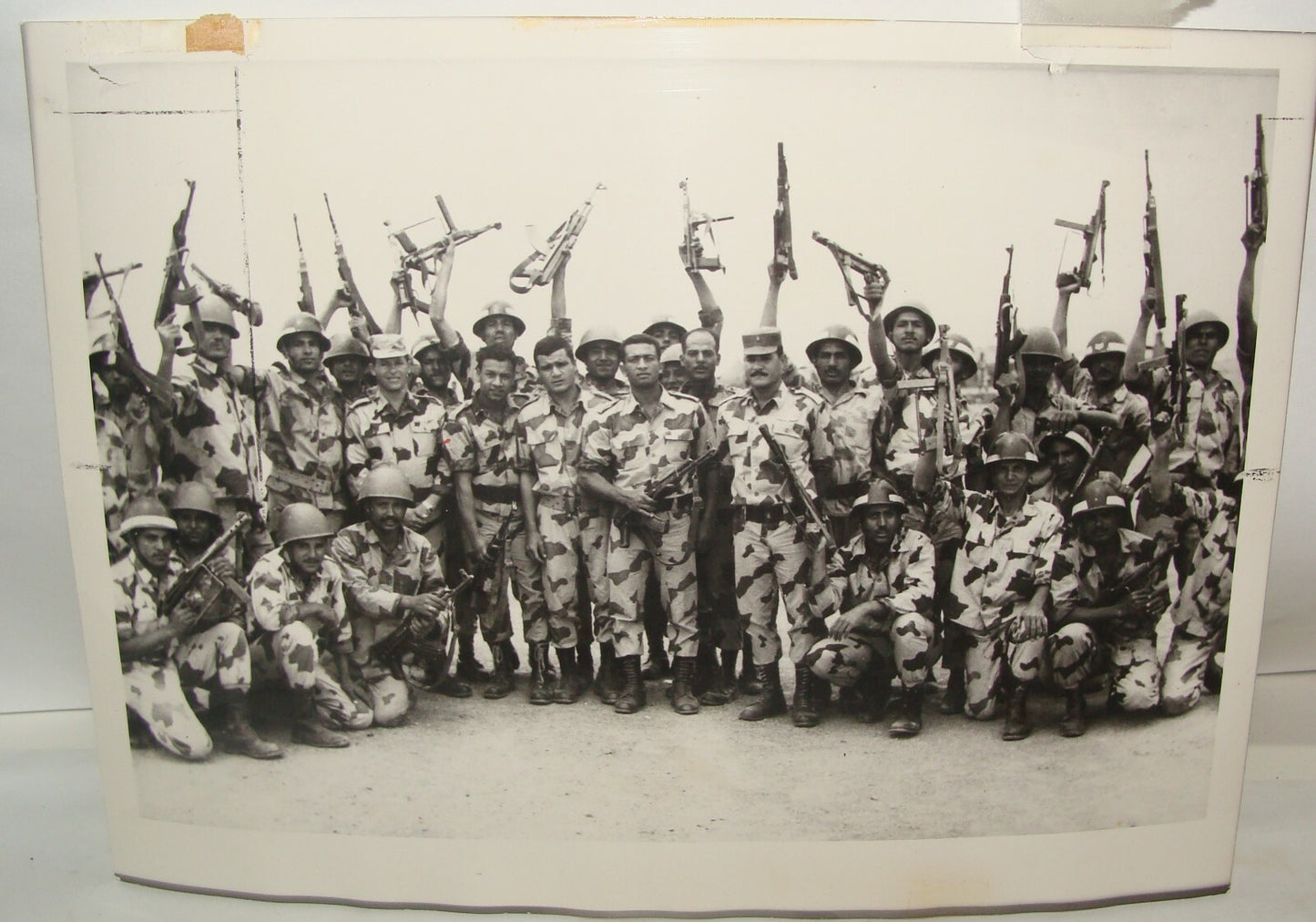 Israel Army 1967 Pre Six Day War Press Photo Egypt Military Troops Israeli Front