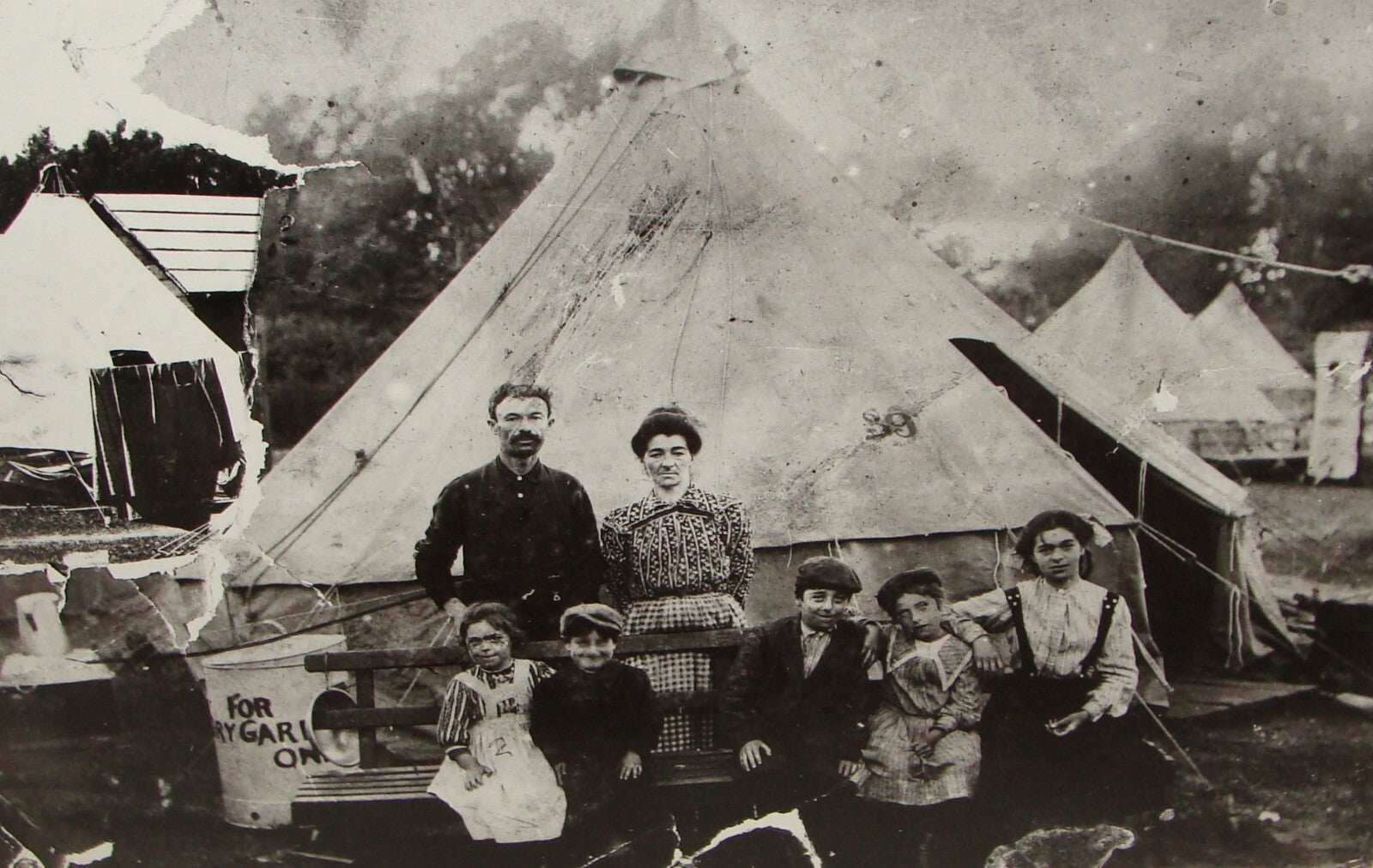 Photo Print 1906 American Judaica Jewish United States LENCHNER Golden Oak Park