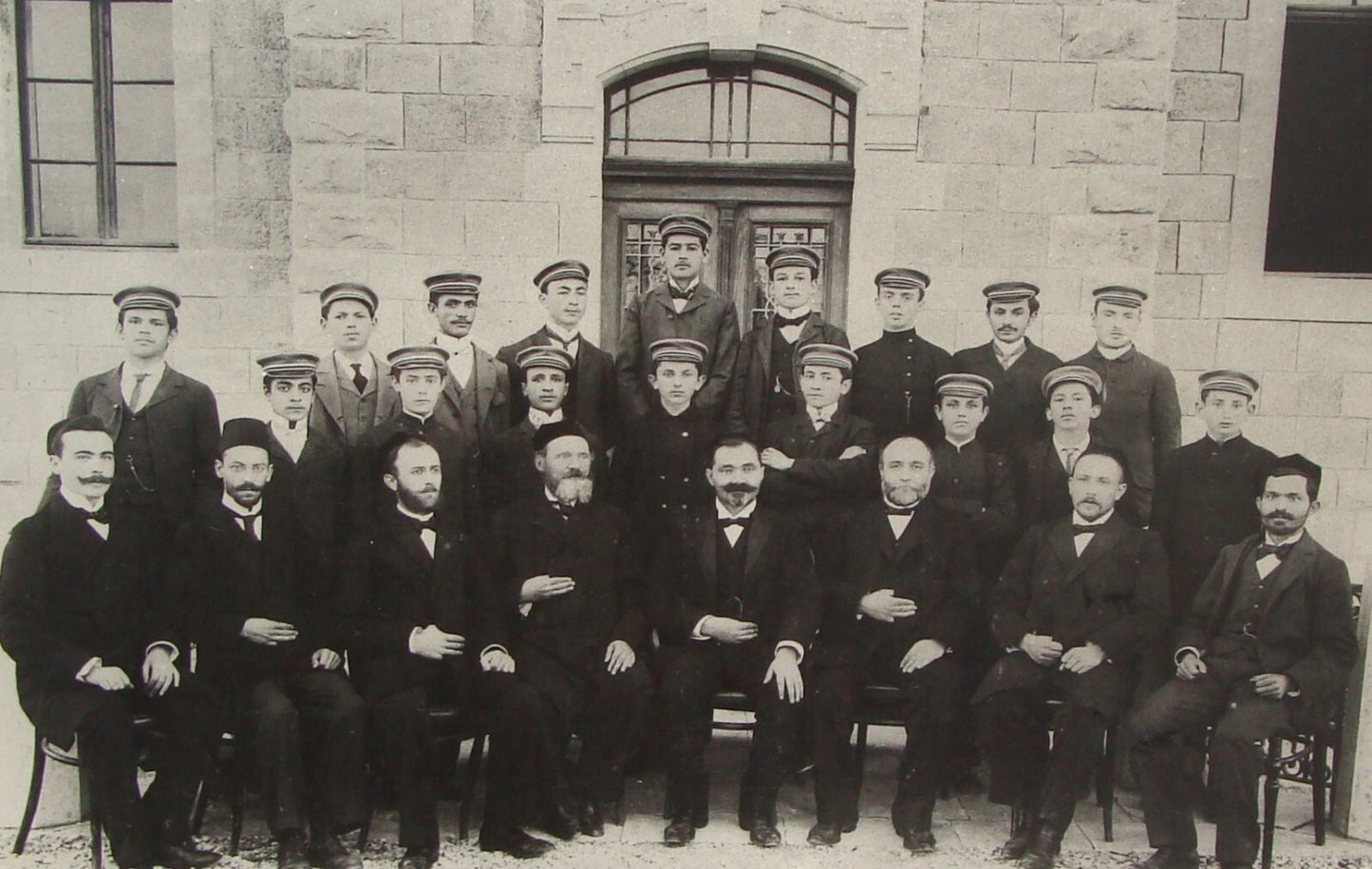 Photo Print, 1904 Ottoman Palestine Israel Jerusalem EZRA School Zionist Teacher