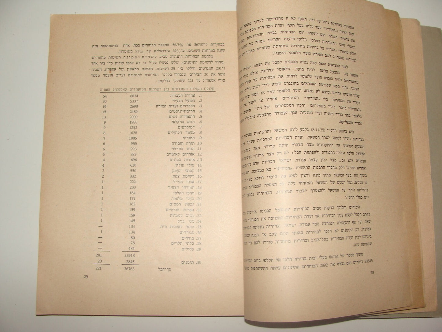 Book Jewish Judaica 1944 Palestine Hebrew Zionist Knesset Israel Provisional