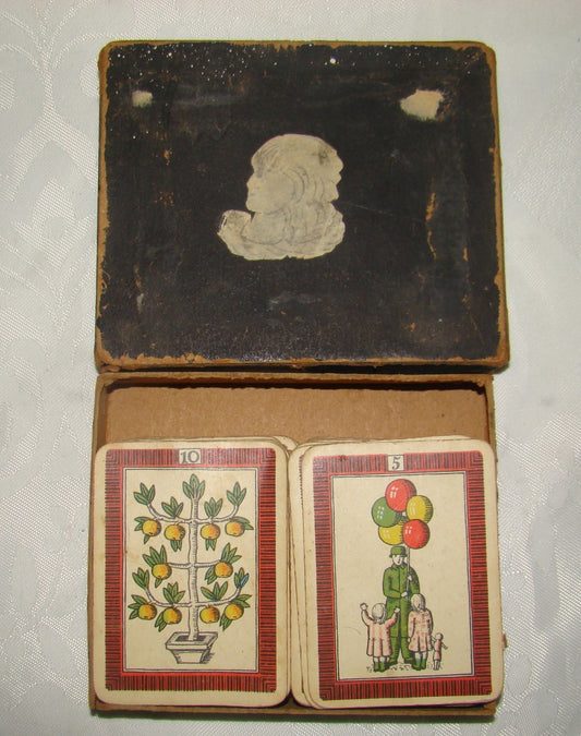 Germany Antique Playing Cards WW1 WW2 German   ? Soviet Russia ? Kids