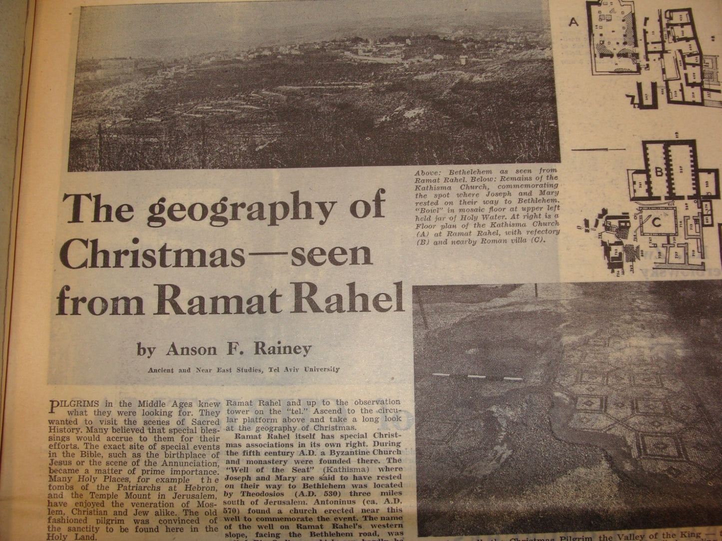 Newspaper Jewish 1967 Six Day War Jerusalem Post Israel Pilgrim EL AL Airlines