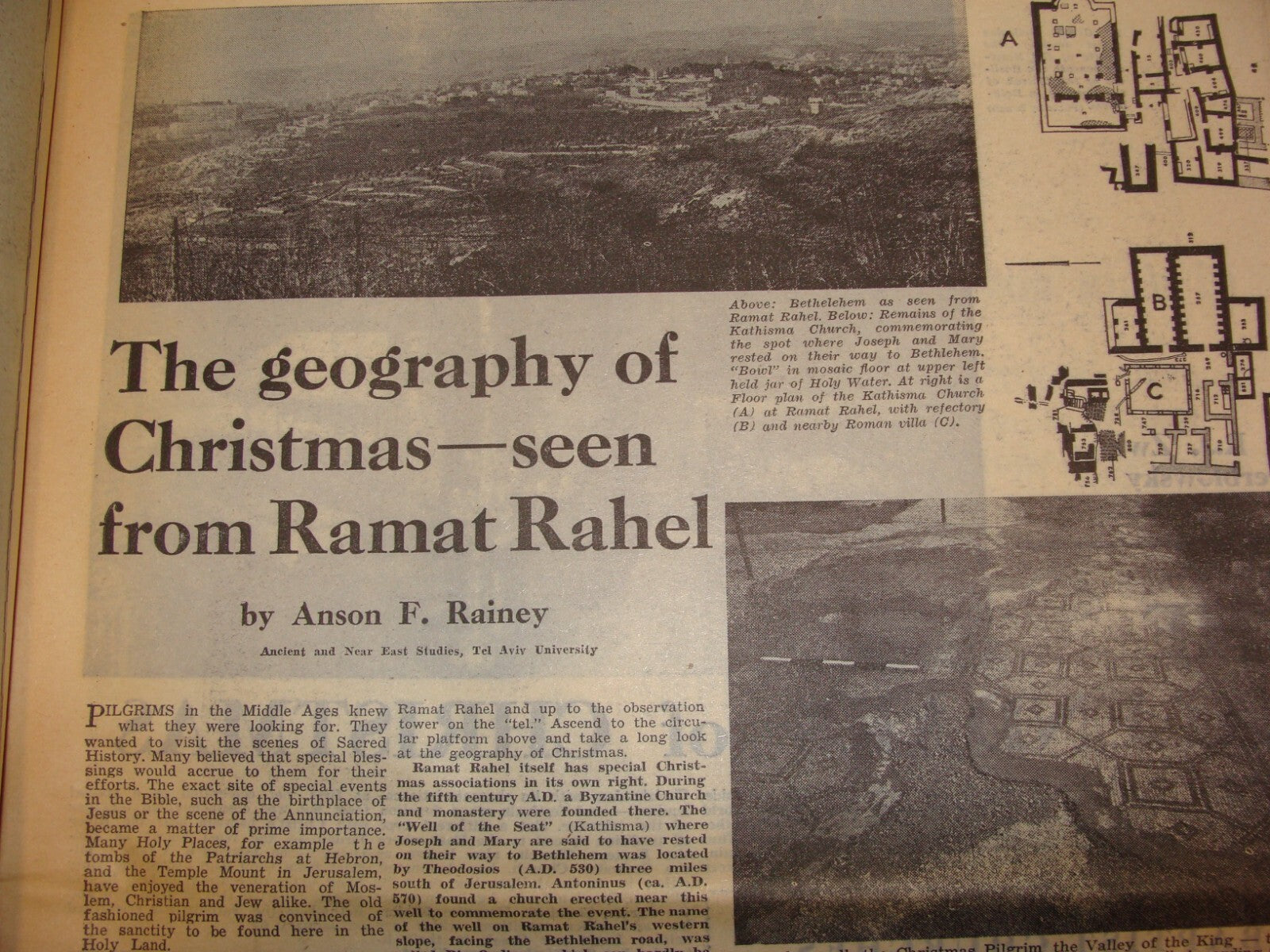 Newspaper Jewish 1967 Six Day War Jerusalem Post Israel Pilgrim EL AL Airlines