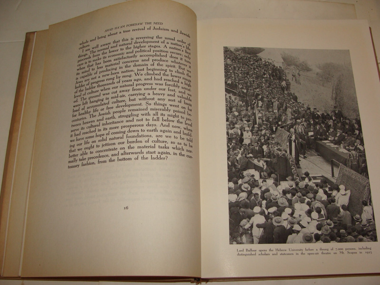 Book Jewish Judaica Hebrew University Of Jerusalem 1925-1950 Semi Jubilee Photos