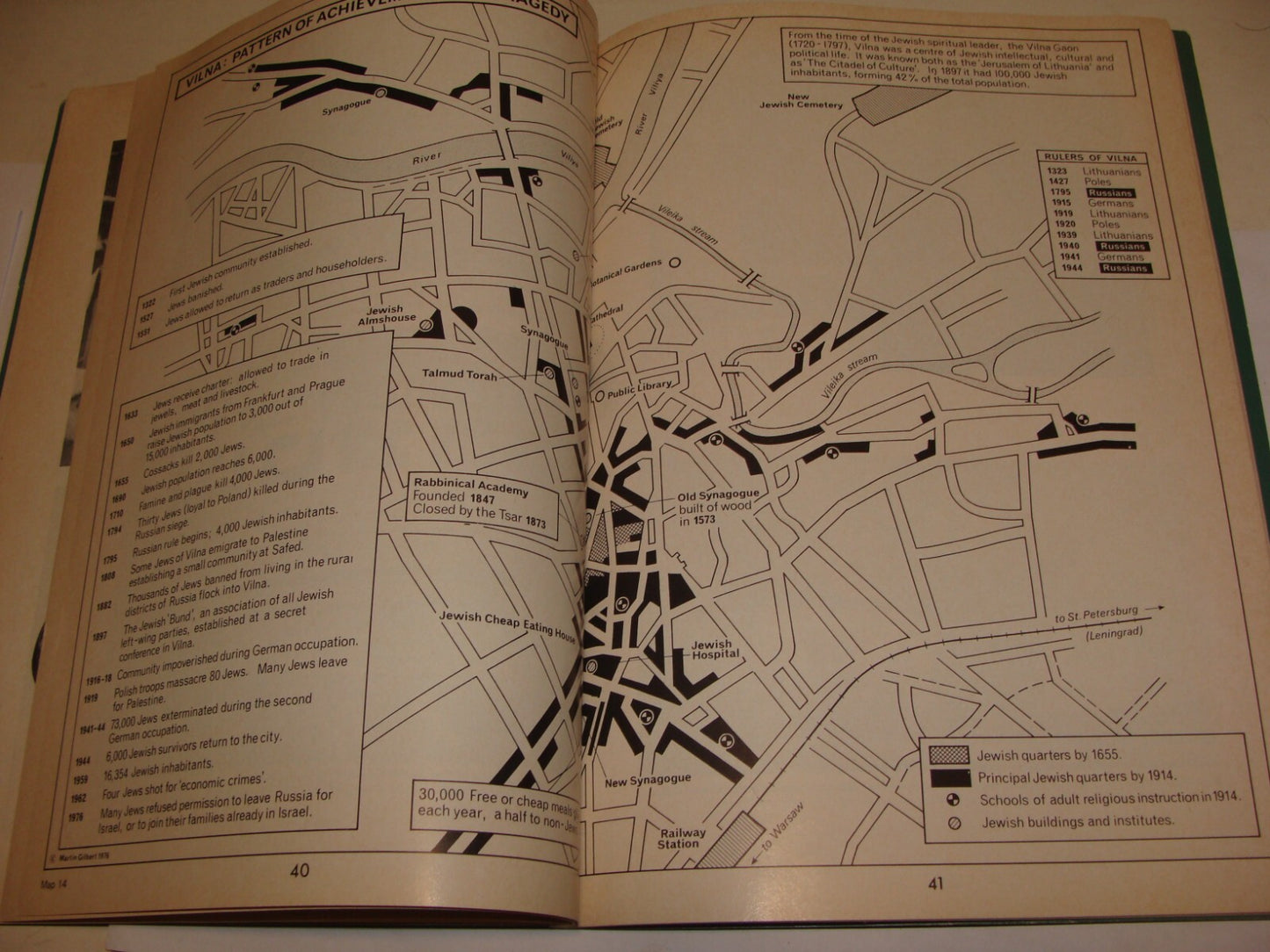 Book Jewish Judaica Soviet Russia Russian Jews History Map Photo Album