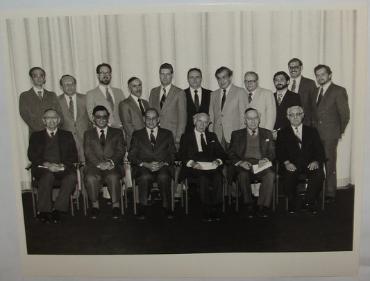 Photo Jewish Ad Judaica Ministers Montreal Canada Board Members Rabbi Synagogue