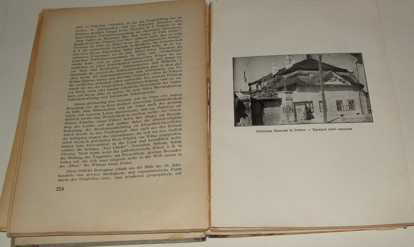 Book Jewish RARE Judaica 1933 Bratislava Year German Max Brod Stefan Zweig Text