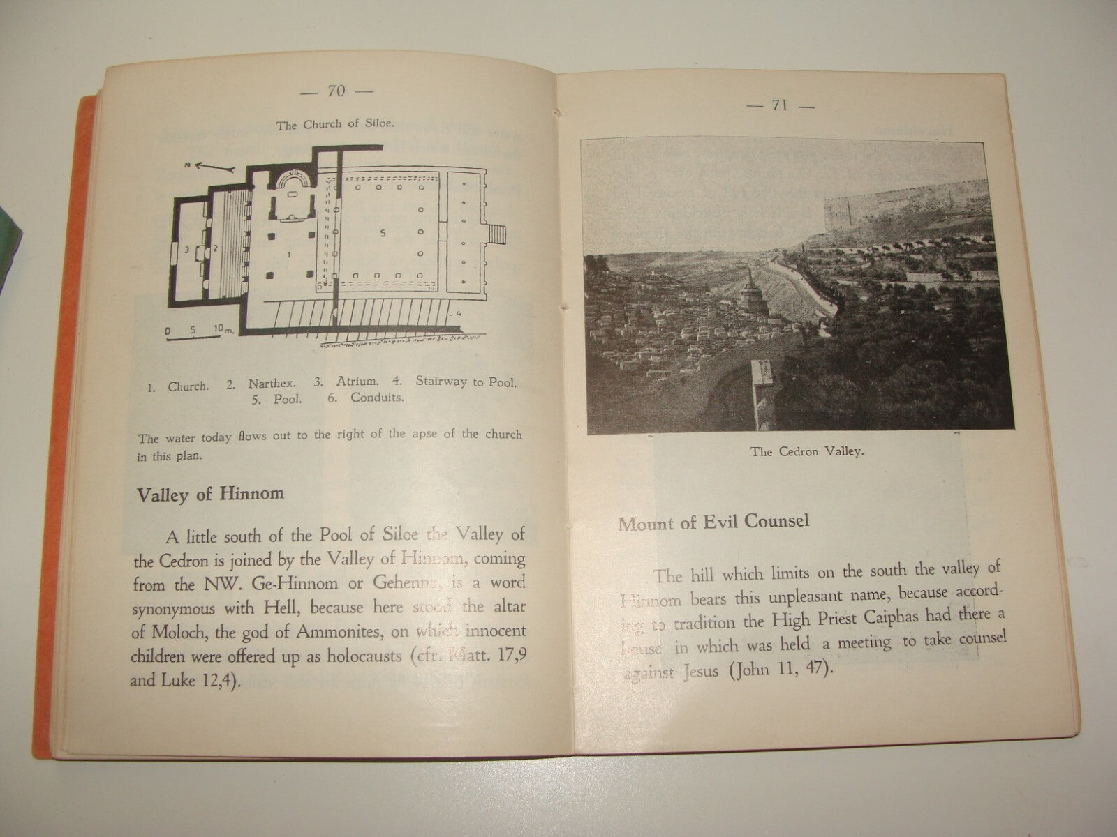 Jewish Judaica 1966 Jerusalem And Its Environs Book Map Photos Eugene Hoade 
