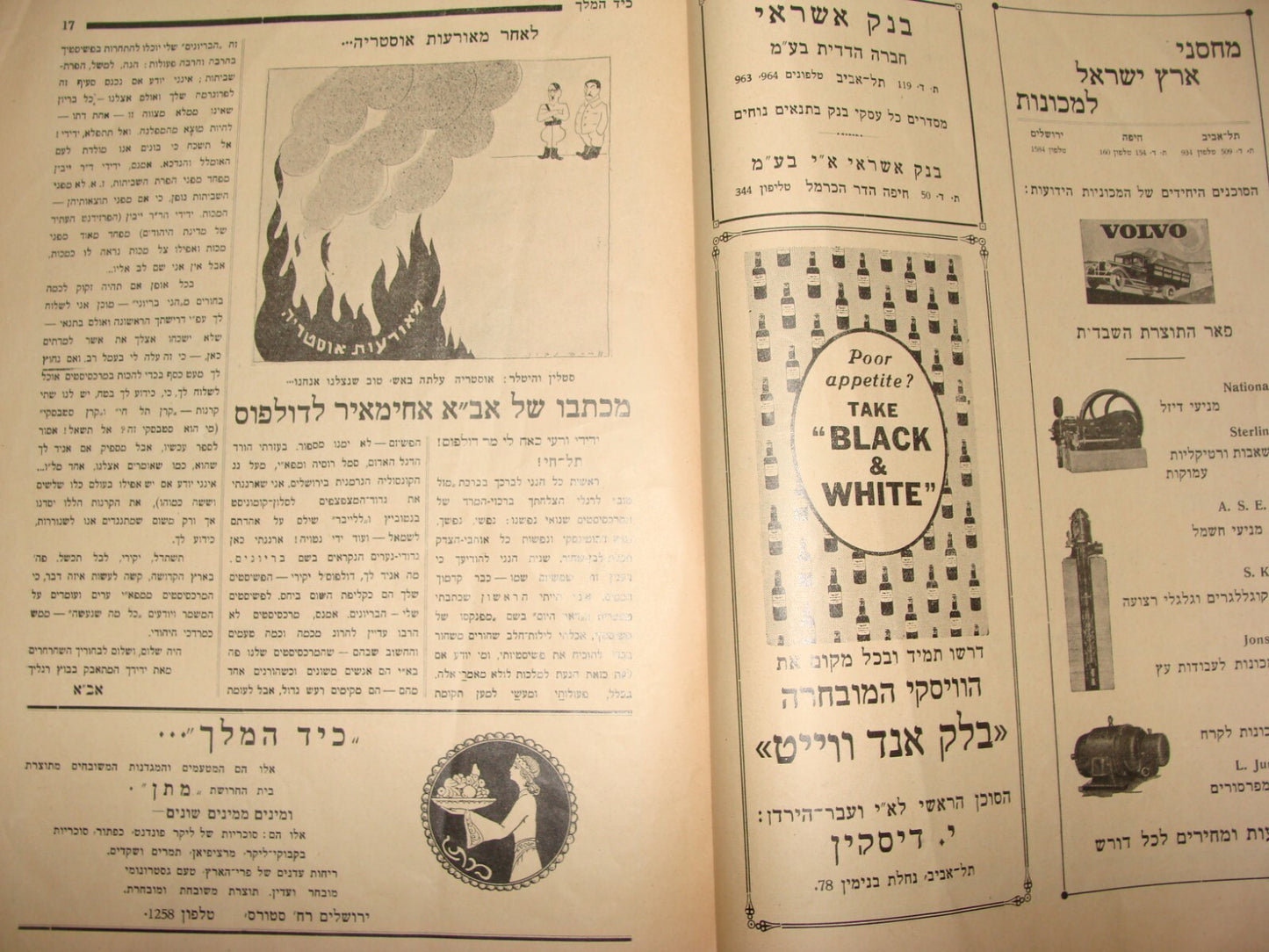 Booklet Palestine Jewish Judaica 1930s Israel Hebrew PURIM Humor Satire Jokes