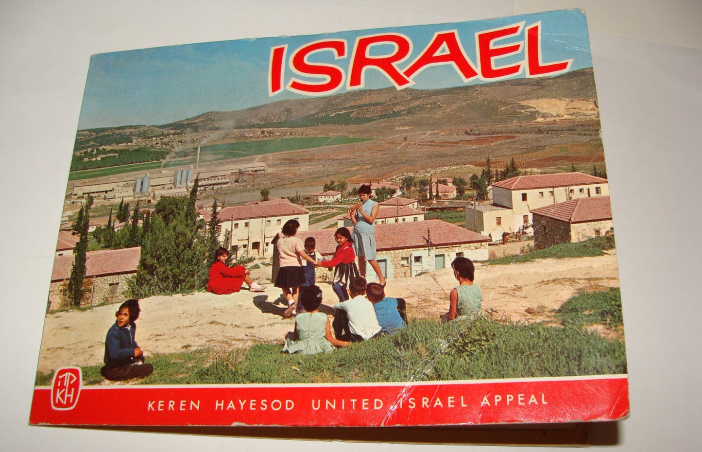 Jewish Judaica Israel Keren Hayesod Zionist Map Guide Information Pre 1967 War