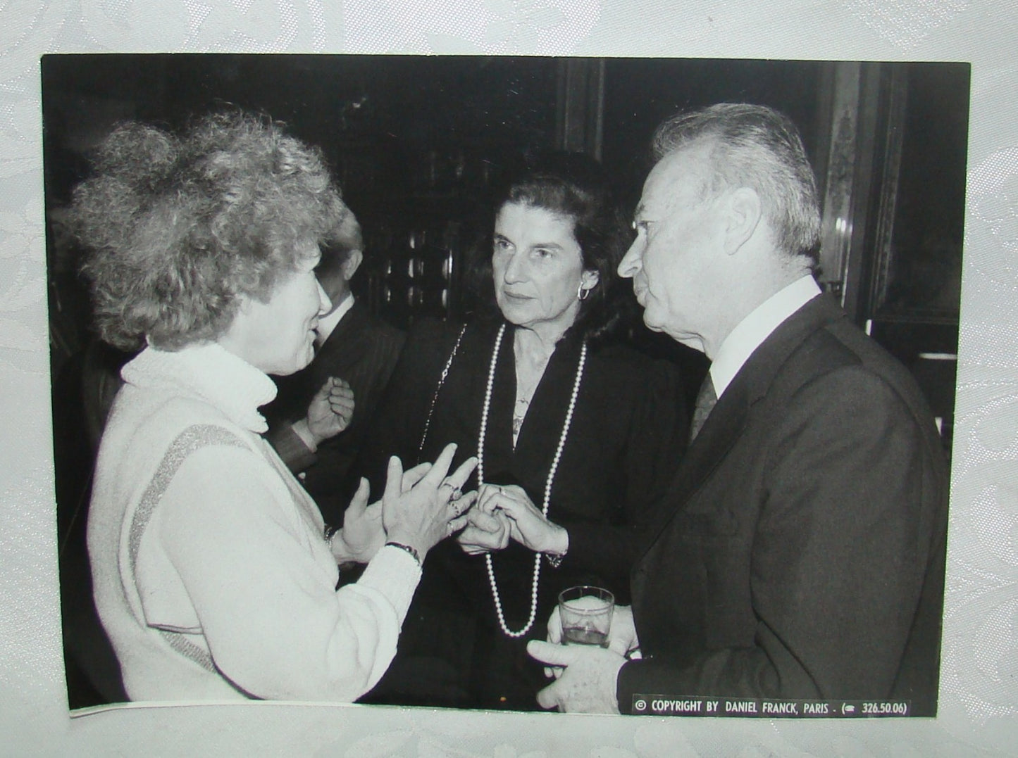 Photo Jewish Hebrew 1980 Israel Israeli Politician Yitzhak Rabin יצחק רבין
