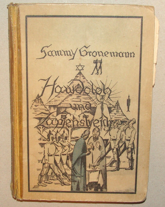Germany Book Jewish Judaica 1924 German Poland Lithuania East Europe History