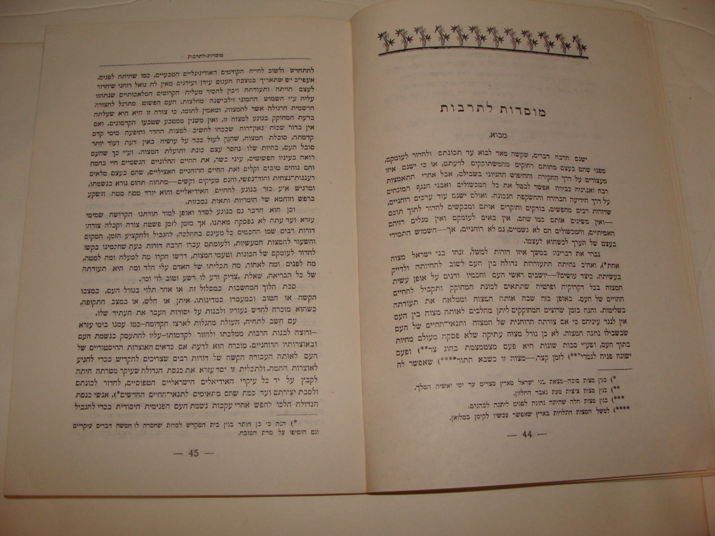 Book Jewish Judaica Israel Israeli Jerusalem History Rare Photos