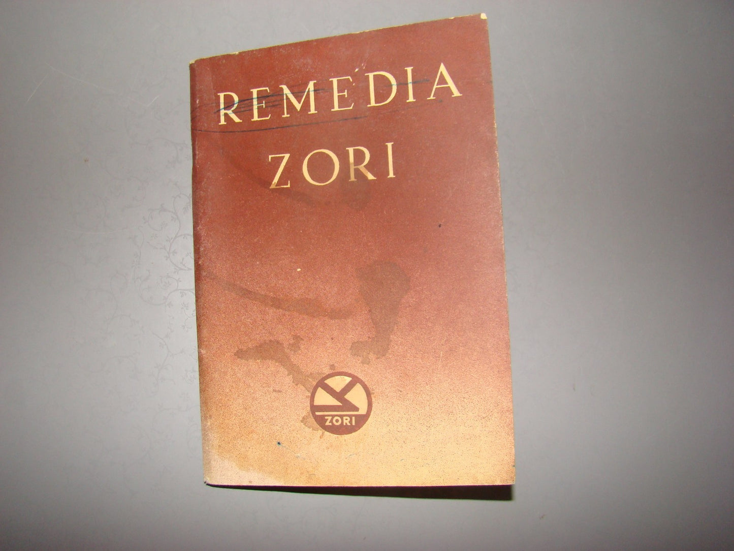 Booklet Jewish hebrew vintage israel ZORI 1st pharma medicine factory TEVA index