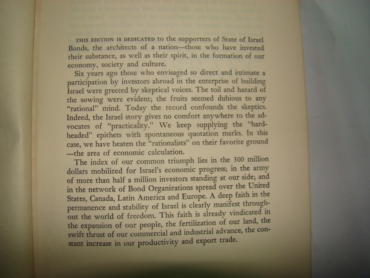 Book Jewish Judaica 1957 Abba Eban SIGNED AUTOGRAPH אבא אבן Voice of Israel