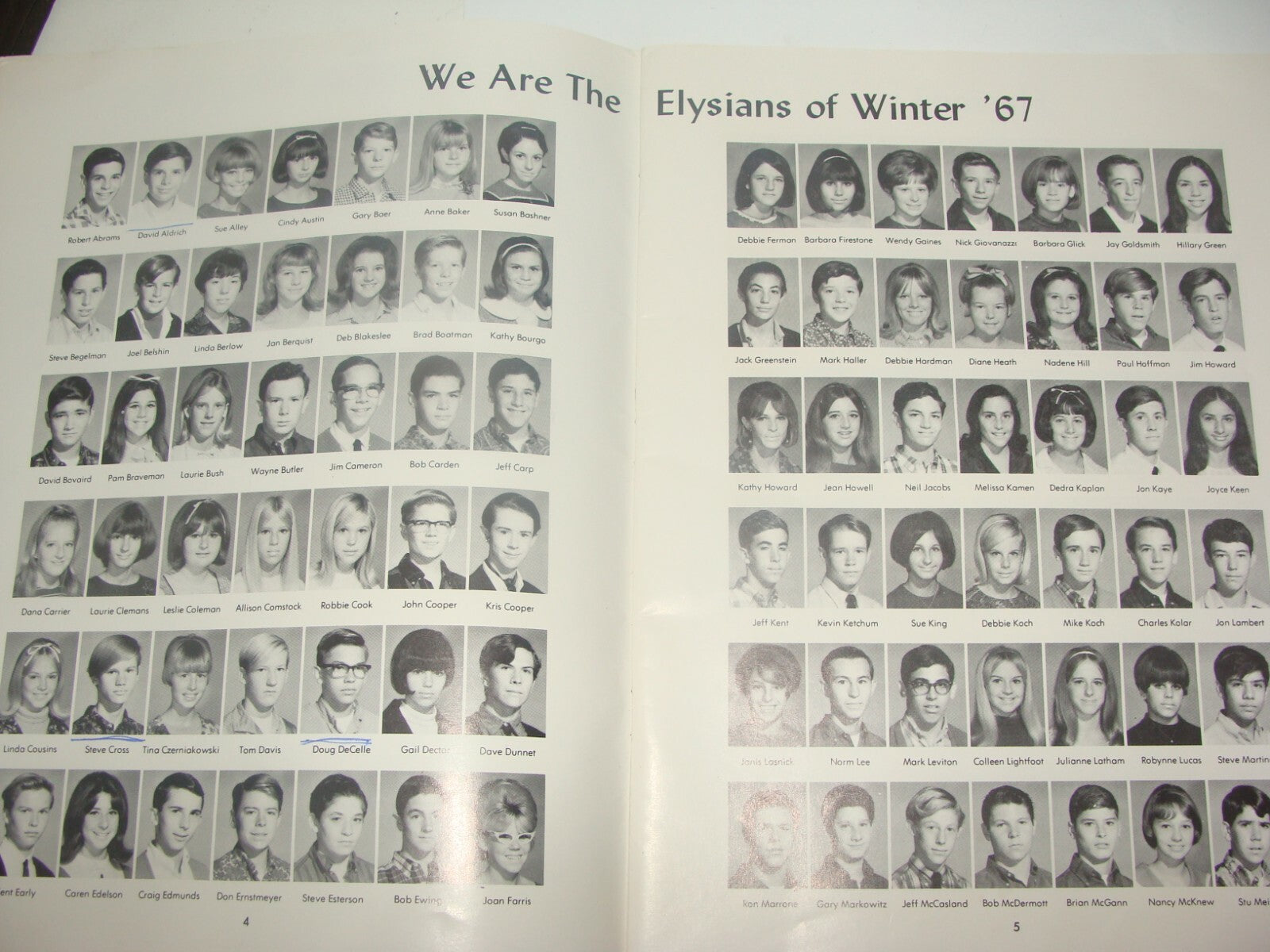 Oliver Wendell Holmes Junior High School The Gavel 1967 Yearbook Hebrew Jewish