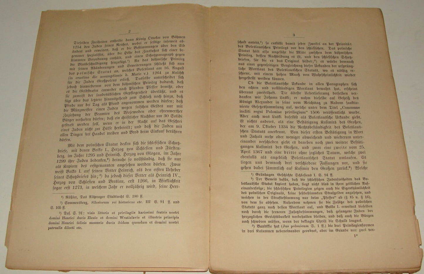 Book Jewish Judaica 1892 Poland JEWS RIGHTS Poznan German 1st Edition Bloch RARE