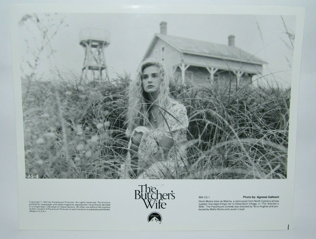 DEMI MOORE as Marina in The Butcher's Wife 1991 Paramount movie photo