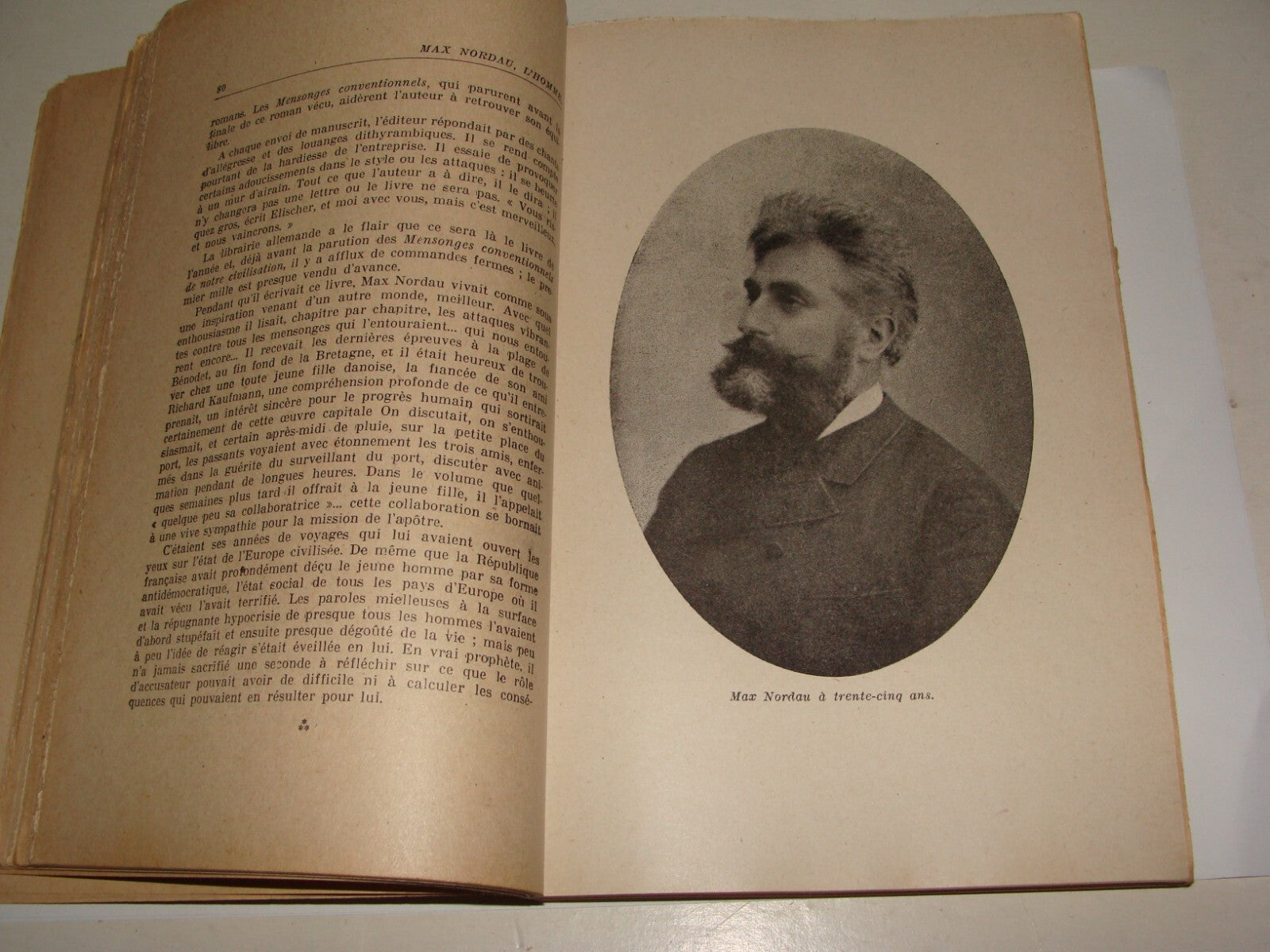 Book Jewish Judaica 1948 Max Nordau MAXA SIGNED History Zionist France French