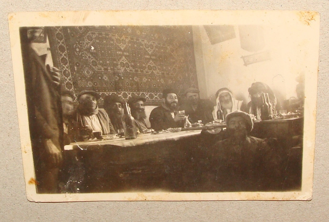 Photo Palestine Jewish Judaica 1930s? Israel Jerusalem ? Sephardic Rabbi