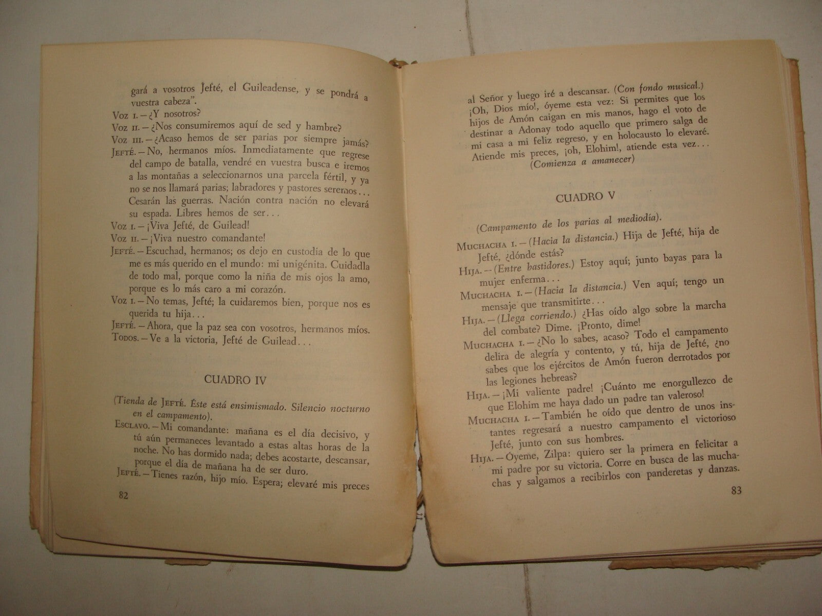 Book Jewish Judaica 1950 Argentina Theater Children Kids Zionist National Fund