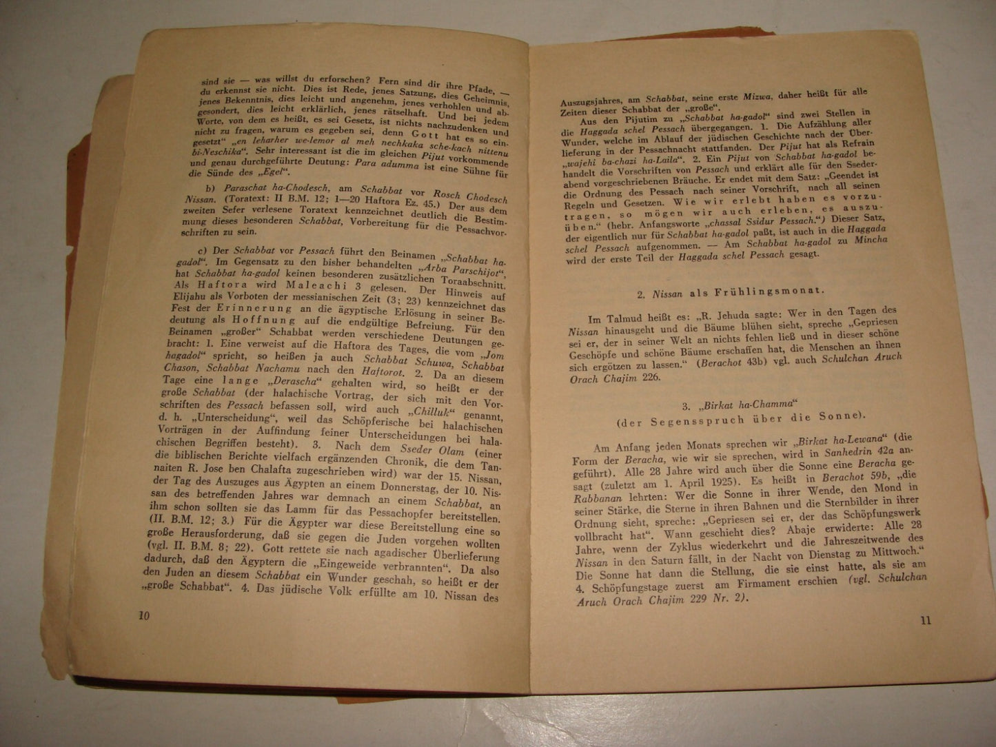 Germany Book Jewish Judaica 1936 Passover Pesach Zionist Youth Torah German