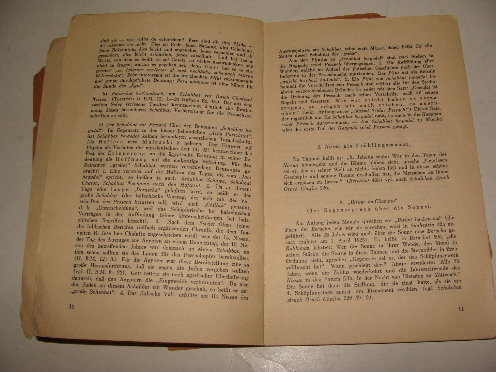 Germany Book Jewish Judaica 1936 Passover Pesach Zionist Youth Torah German